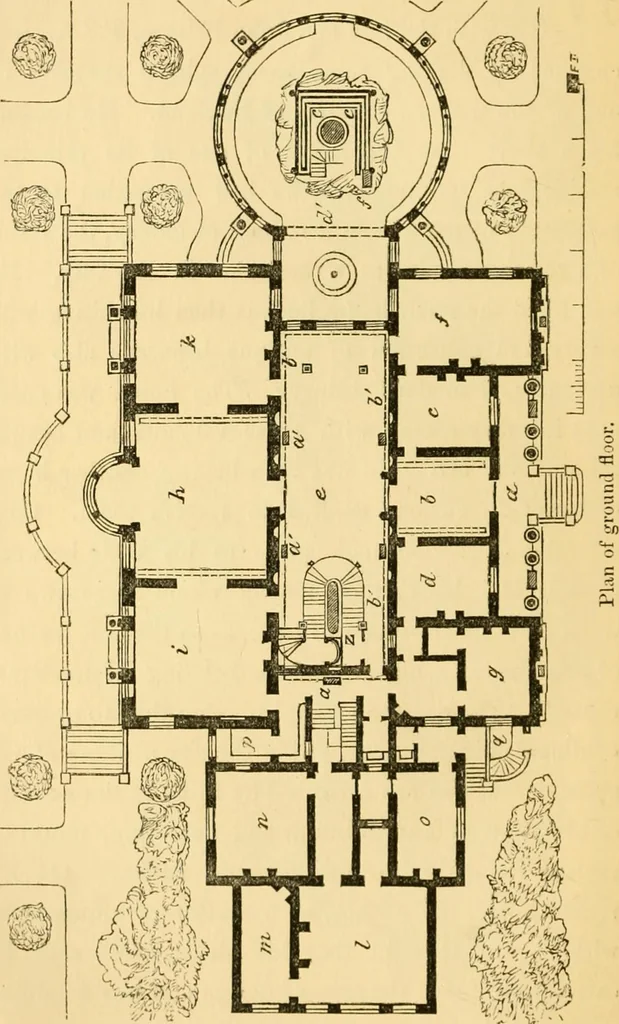 An illustration from The Englishman's house, from a cottage to a mansion. A practical guide to members of building societies, and all interested in selecting or building a house, 1871, leaf 346