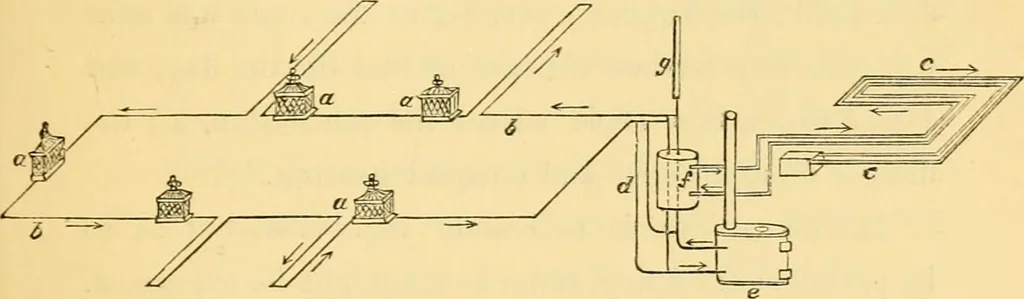 An illustration from The Englishman's house, from a cottage to a mansion. A practical guide to members of building societies, and all interested in selecting or building a house, 1871, leaf 363