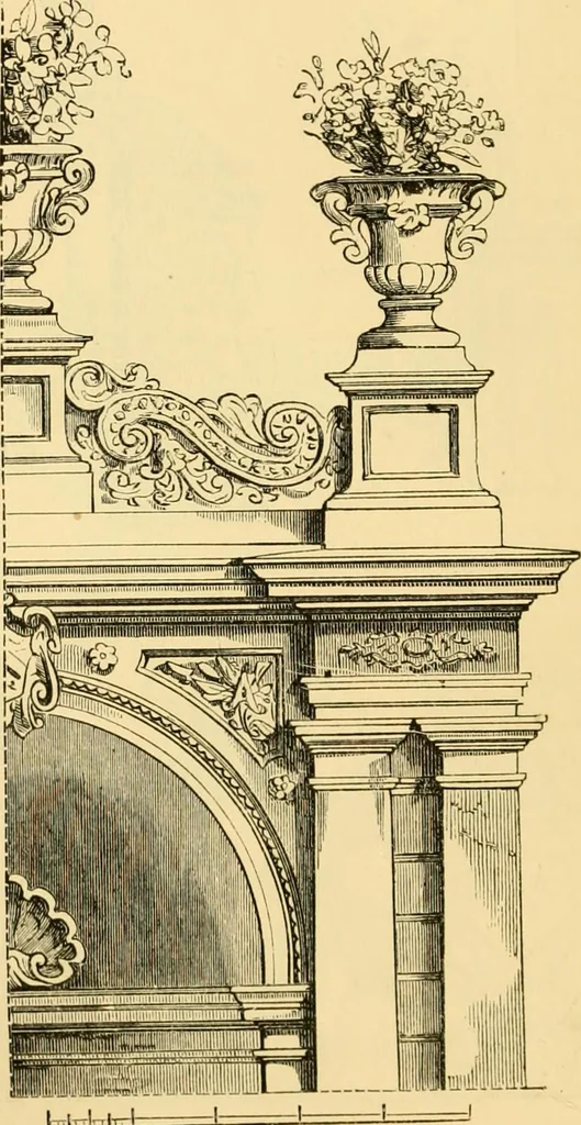 An illustration from The Englishman's house, from a cottage to a mansion. A practical guide to members of building societies, and all interested in selecting or building a house, 1871, leaf 370