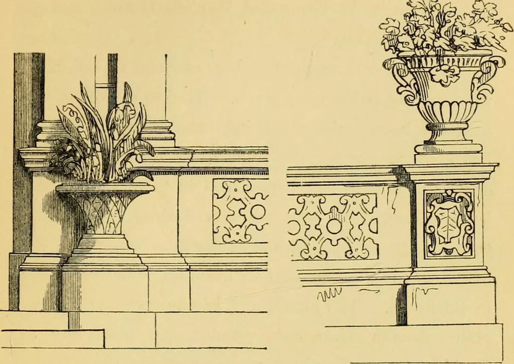 An illustration from The Englishman's house, from a cottage to a mansion. A practical guide to members of building societies, and all interested in selecting or building a house, 1871, leaf 371