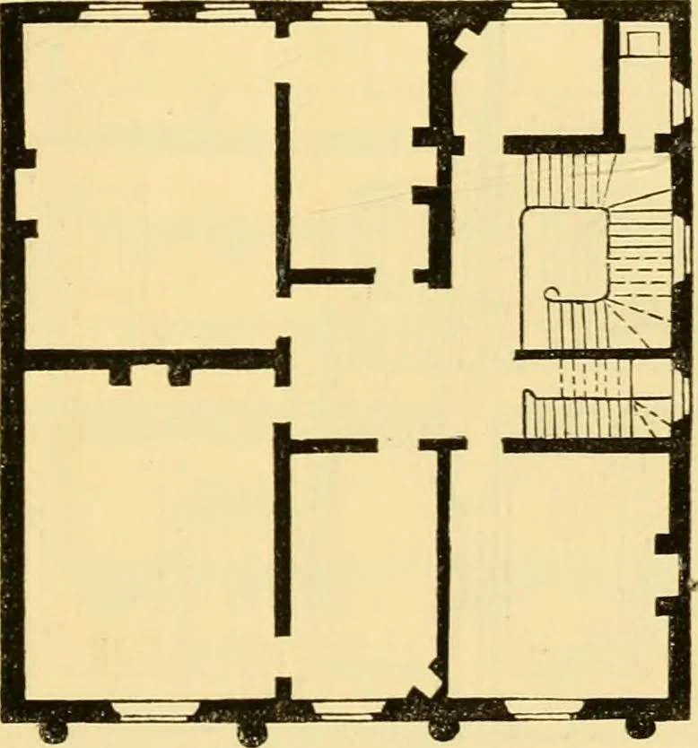 An illustration from The Englishman's house, from a cottage to a mansion. A practical guide to members of building societies, and all interested in selecting or building a house, 1871, leaf 381