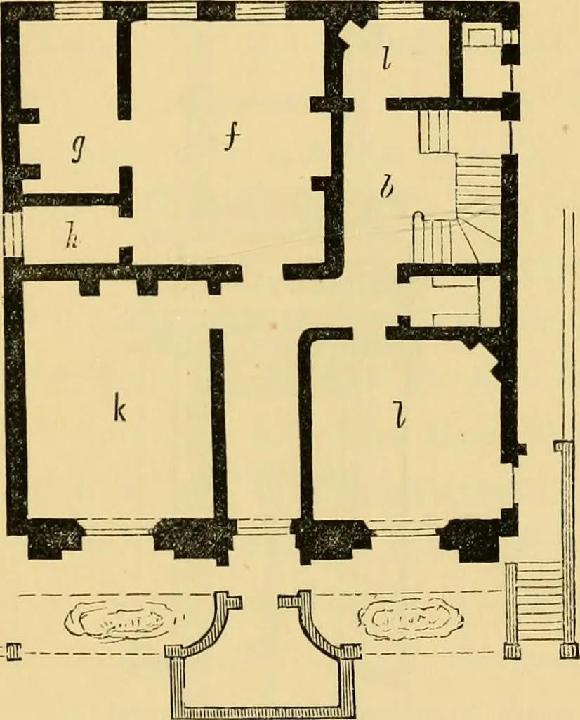 An illustration from The Englishman's house, from a cottage to a mansion. A practical guide to members of building societies, and all interested in selecting or building a house, 1871, leaf 383