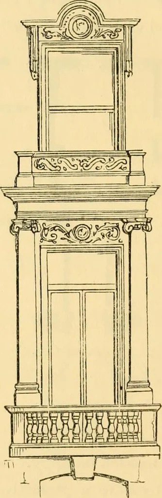 An illustration from The Englishman's house, from a cottage to a mansion. A practical guide to members of building societies, and all interested in selecting or building a house, 1871, leaf 384