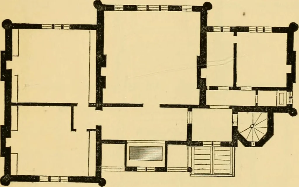 An illustration from The Englishman's house, from a cottage to a mansion. A practical guide to members of building societies, and all interested in selecting or building a house, 1871, leaf 391