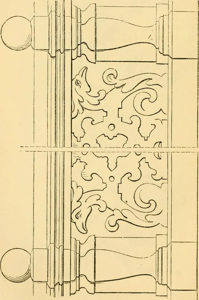 An illustration from The Englishman's house, from a cottage to a mansion. A practical guide to members of building societies, and all interested in selecting or building a house, 1871, leaf 406