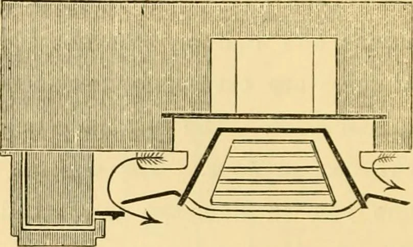 An illustration from The Englishman's house, from a cottage to a mansion. A practical guide to members of building societies, and all interested in selecting or building a house, 1871, leaf 416