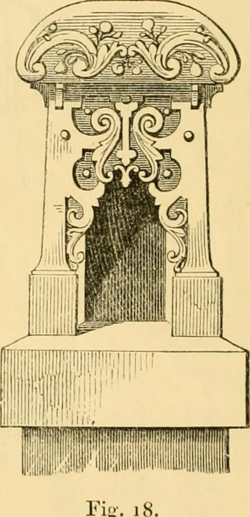 An illustration from The Englishman's house, from a cottage to a mansion. A practical guide to members of building societies, and all interested in selecting or building a house, 1871, leaf 430