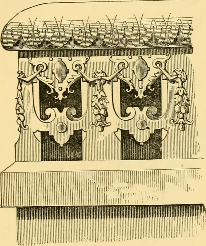 An illustration from The Englishman's house, from a cottage to a mansion. A practical guide to members of building societies, and all interested in selecting or building a house, 1871, leaf 431
