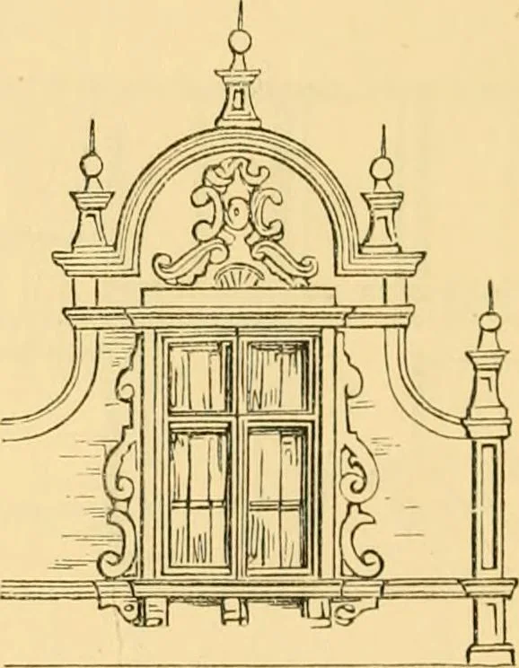 An illustration from The Englishman's house, from a cottage to a mansion. A practical guide to members of building societies, and all interested in selecting or building a house, 1871, leaf 480