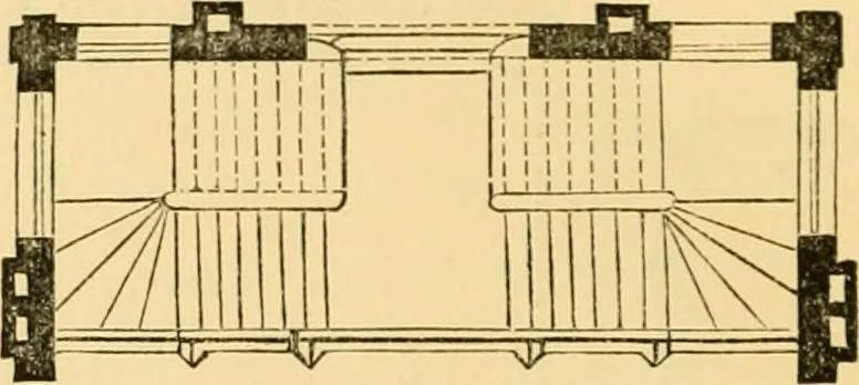 An illustration from The Englishman's house, from a cottage to a mansion. A practical guide to members of building societies, and all interested in selecting or building a house, 1871, leaf 486