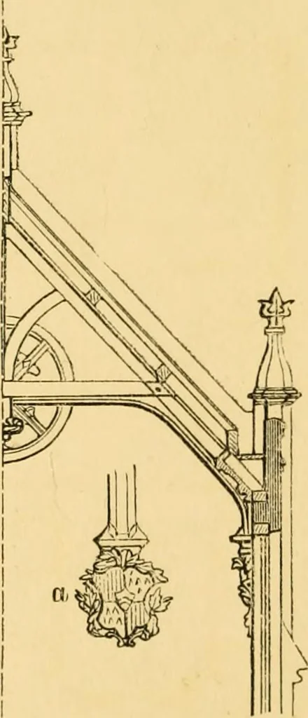 An illustration from The Englishman's house, from a cottage to a mansion. A practical guide to members of building societies, and all interested in selecting or building a house, 1871, leaf 494