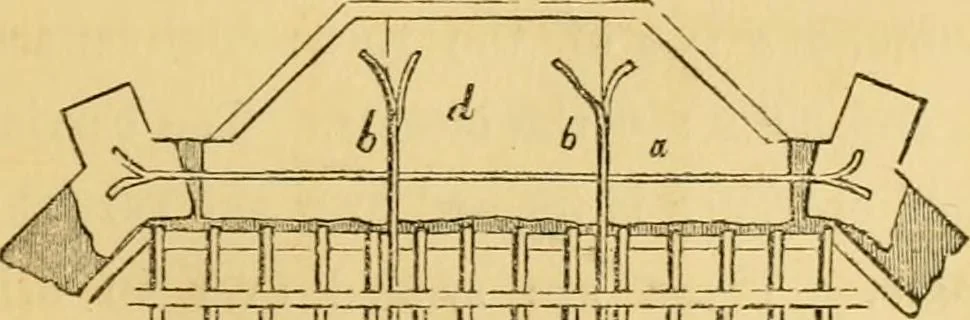An illustration from The Englishman's house, from a cottage to a mansion. A practical guide to members of building societies, and all interested in selecting or building a house, 1871, leaf 499
