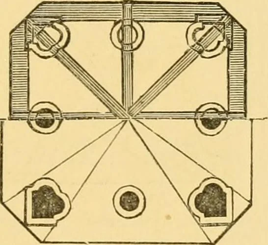 An illustration from The Englishman's house, from a cottage to a mansion. A practical guide to members of building societies, and all interested in selecting or building a house, 1871, leaf 503