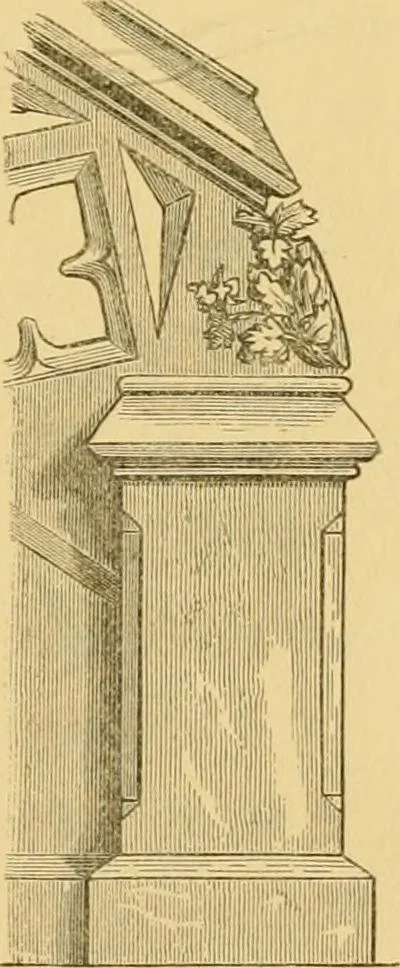 An illustration from The Englishman's house, from a cottage to a mansion. A practical guide to members of building societies, and all interested in selecting or building a house, 1871, leaf 505