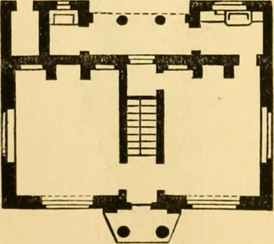 An illustration from The Englishman's house, from a cottage to a mansion. A practical guide to members of building societies, and all interested in selecting or building a house, 1871, leaf 62