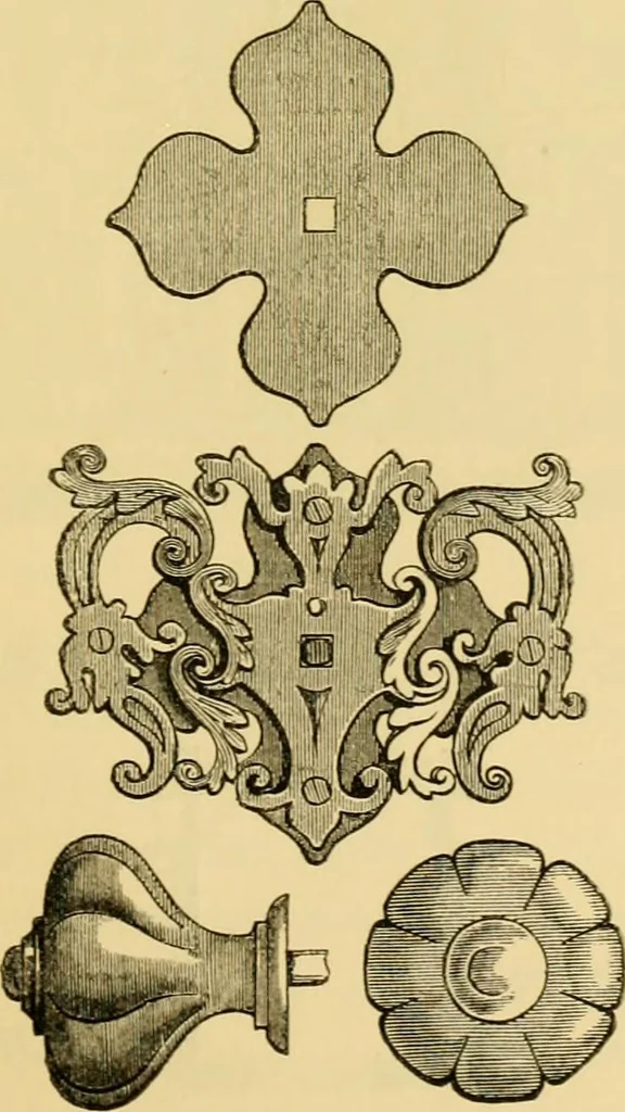 An illustration from The Englishman's house, from a cottage to a mansion. A practical guide to members of building societies, and all interested in selecting or building a house, 1871, leaf 75
