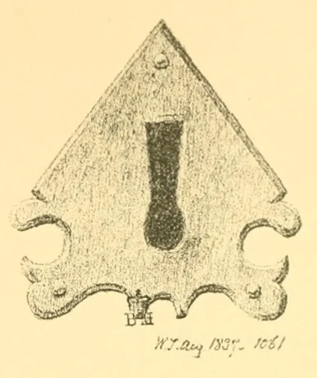 An illustration from English metal work;, 1906, leaf 104