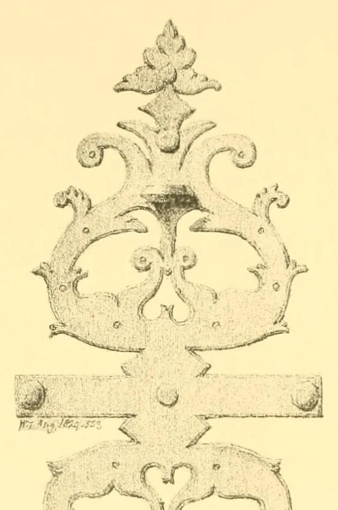 An illustration from English metal work;, 1906, leaf 106