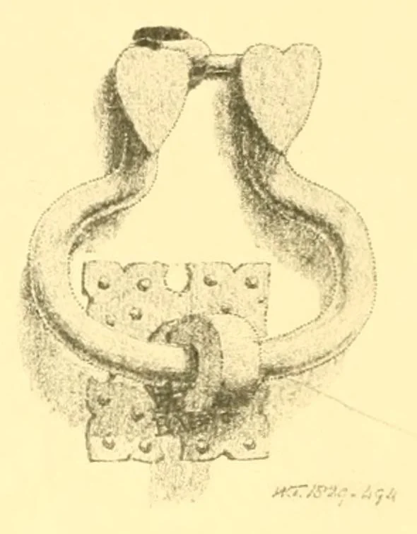 An illustration from English metal work;, 1906, leaf 92