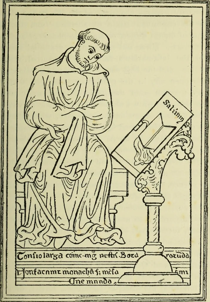 An illustration from English monastic life, 1904, leaf 133