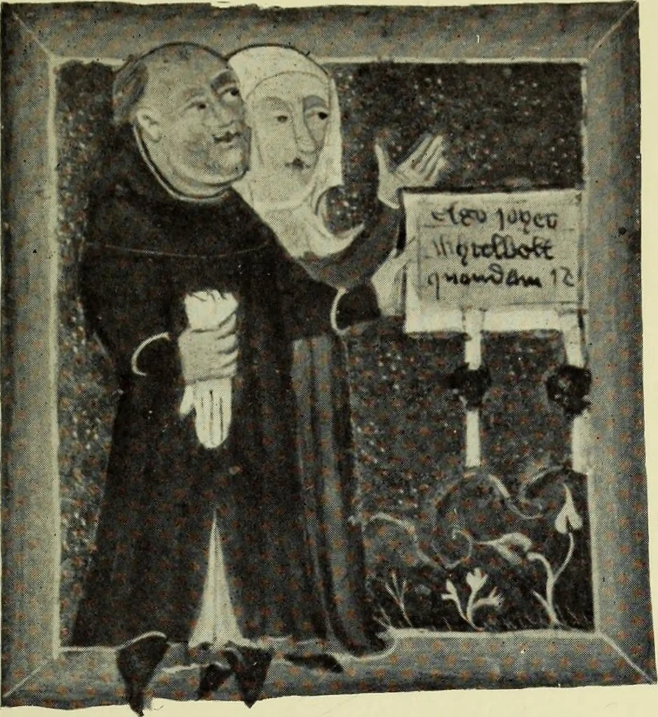 An illustration from English monastic life, 1904, leaf 267