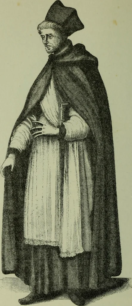 An illustration from English monastic life, 1904, leaf 292