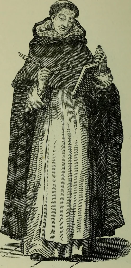 An illustration from English monastic life, 1904, leaf 304
