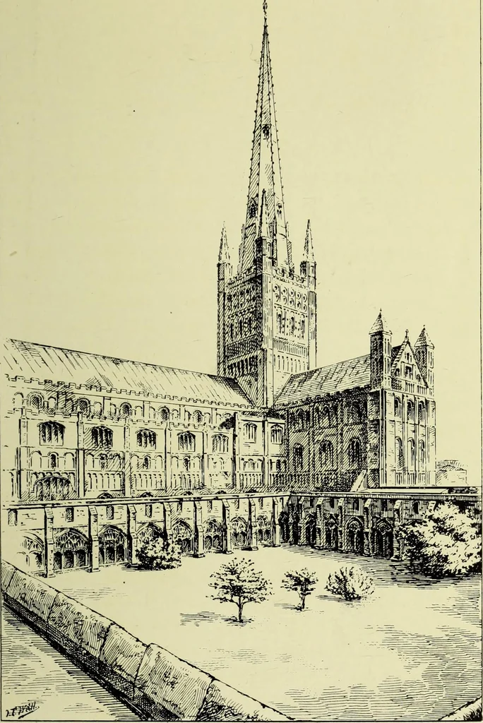 An illustration from English monastic life, 1904, leaf 41