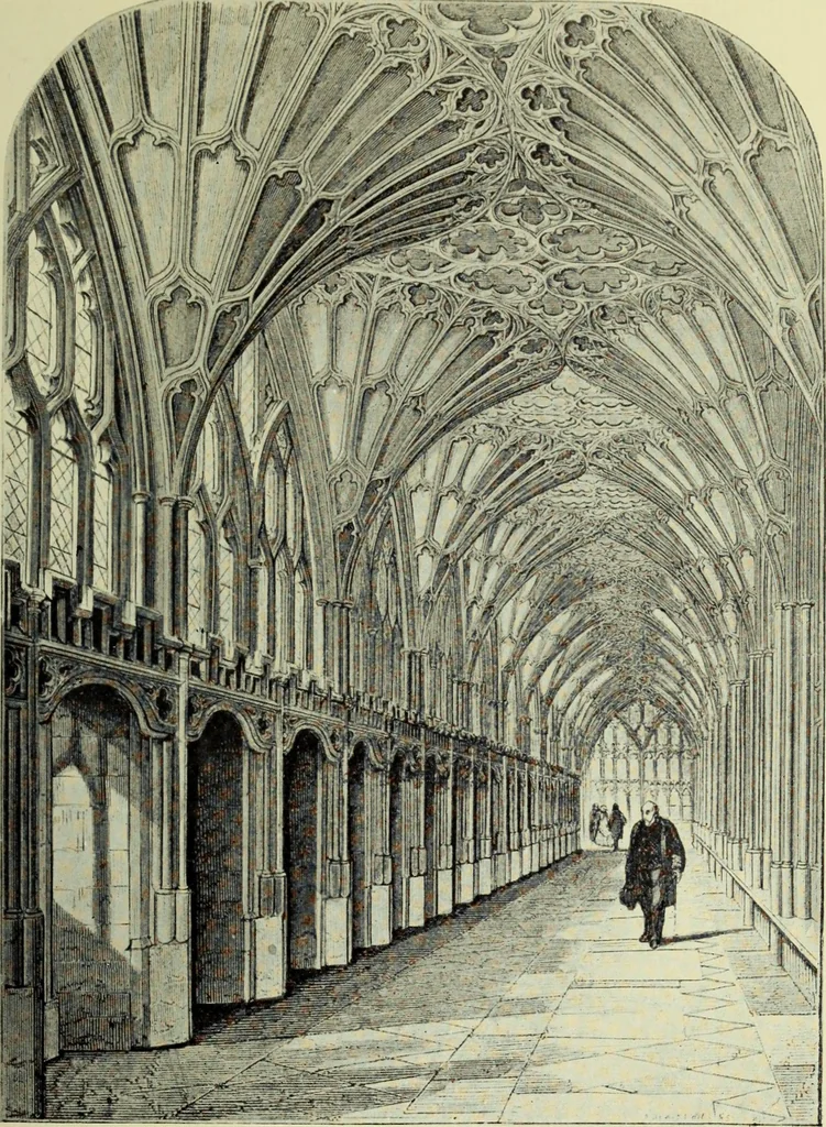 An illustration from English monastic life, 1904, leaf 53
