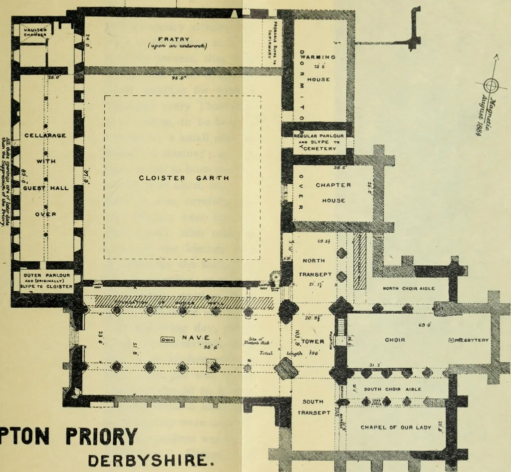 An illustration from English monastic life, 1904, leaf 59