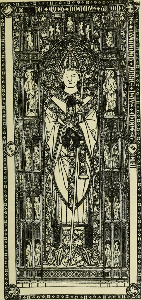 An illustration from English monastic life, 1904, leaf 83
