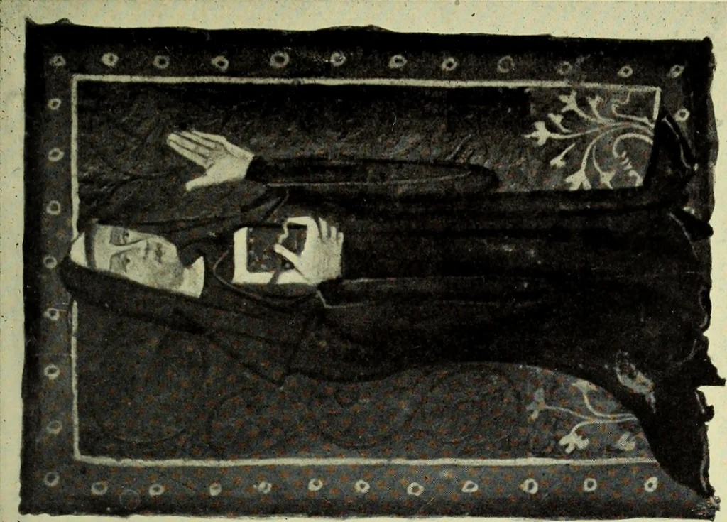 An illustration from English monastic life, 1904, leaf 93