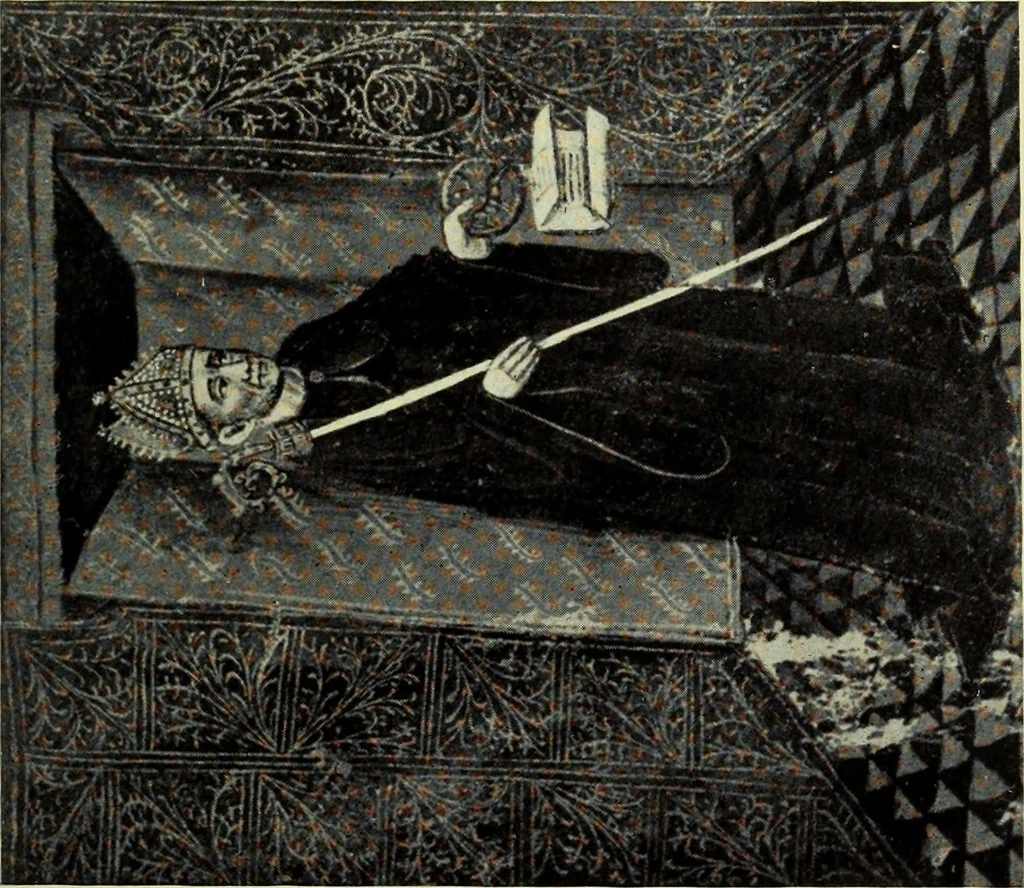 An illustration from English monastic life, 1904, leaf 93