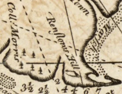 An illustration from The English pilot. [cartographic material] : The fourth book. Describing The West-India navigation, from Hudson's Bay to the River Amazones. Particularly delineating The Sea Coasts, Capes, Headlands, Rivers, Bays, Roads, Havens, Harbours, Streights, Rocks, Sands, Shoals, Banks, Depths of Water, and Anchorage, with all the Islands therein, as Jamaica, Cuba, Hispaniola, Barbadoes, Antigua, Bermudas, Porto Rico, and the rest of the Caribbee and Bahama Islands. Also, A new Description of Newfoundland, New England, New York, East and West New- Jersey, Dellawar Bay, Virginia, Maryland, Carolina. showing, The Courses and Distances from one Place to another; the Ebbing and Flowing of the Sea, the Setting of the Tides and Currents, &c. With many other Things necessary to be known in Navigation., 1775, leaf 48
