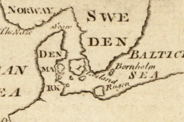 An illustration from The English pilot. [cartographic material] : The fourth book. Describing The West-India navigation, from Hudson's Bay to the River Amazones. Particularly delineating The Sea Coasts, Capes, Headlands, Rivers, Bays, Roads, Havens, Harbours, Streights, Rocks, Sands, Shoals, Banks, Depths of Water, and Anchorage, with all the Islands therein, as Jamaica, Cuba, Hispaniola, Barbadoes, Antigua, Bermudas, Porto Rico, and the rest of the Caribbee and Bahama Islands. Also, A new Description of Newfoundland, New England, New York, East and West New- Jersey, Dellawar Bay, Virginia, Maryland, Carolina. showing, The Courses and Distances from one Place to another; the Ebbing and Flowing of the Sea, the Setting of the Tides and Currents, &c. With many other Things necessary to be known in Navigation., 1775, leaf 8