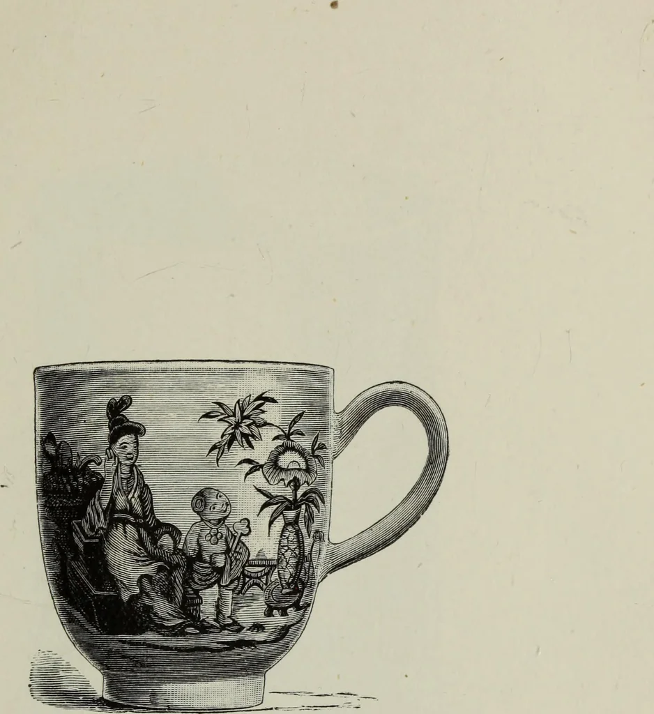 An illustration from English porcelain : a handbook to the china made in England during the eighteenth century as illustrated by specimens in the national collections, 1894, leaf 109