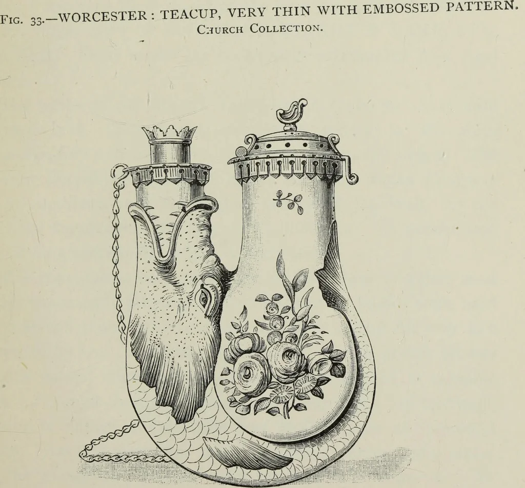 An illustration from English porcelain : a handbook to the china made in England during the eighteenth century as illustrated by specimens in the national collections, 1894, leaf 127