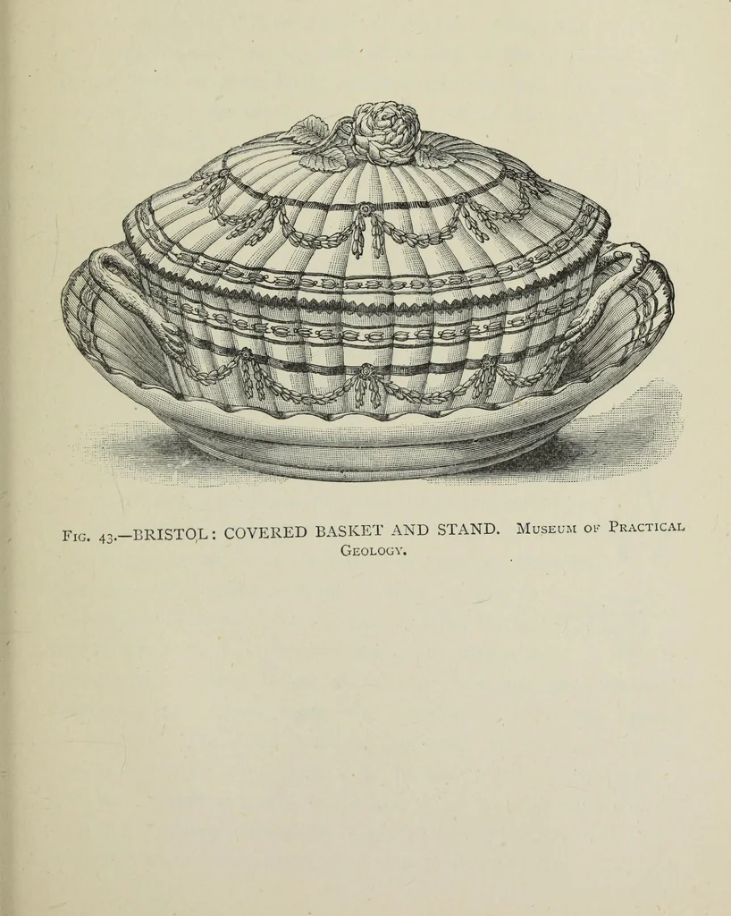 An illustration from English porcelain : a handbook to the china made in England during the eighteenth century as illustrated by specimens in the national collections, 1894, leaf 163
