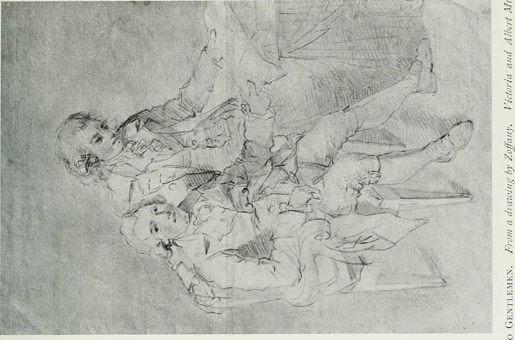 An illustration from English society of the eighteenth century in contemporary art, 1907, leaf 105