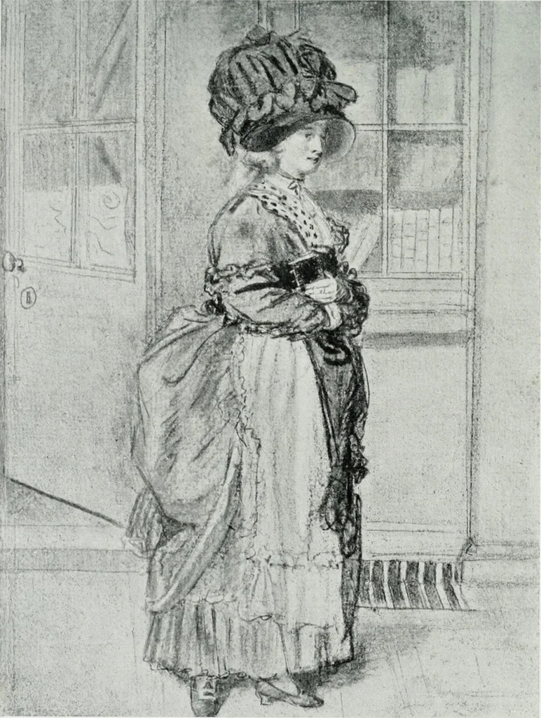 An illustration from English society of the eighteenth century in contemporary art, 1907, leaf 105