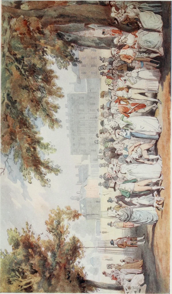 An illustration from English society of the eighteenth century in contemporary art, 1907, leaf 119