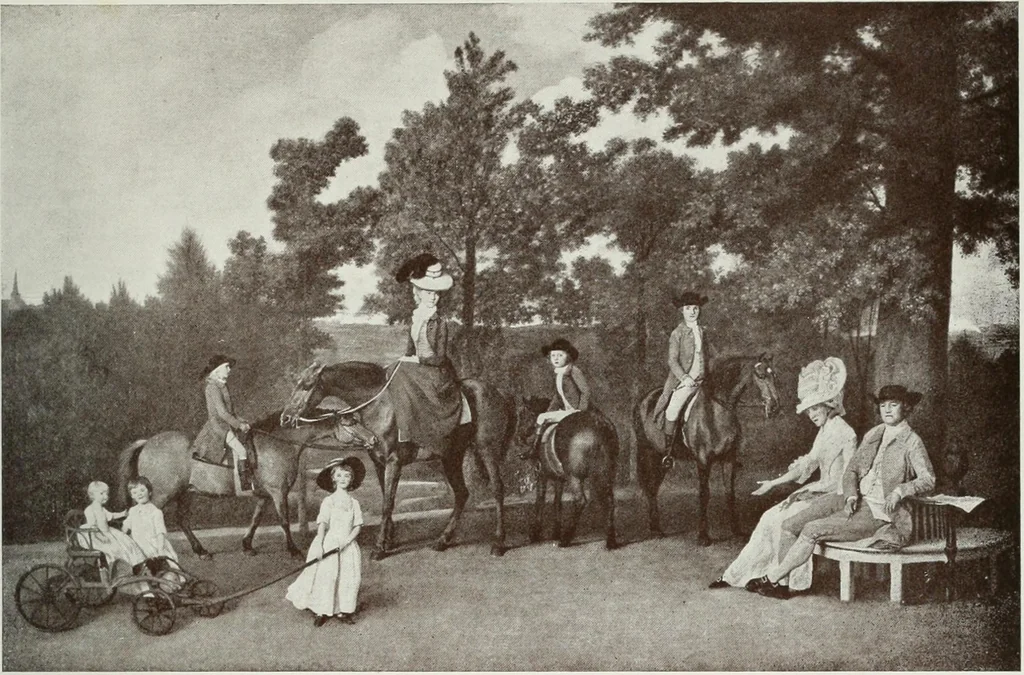 An illustration from English society of the eighteenth century in contemporary art, 1907, leaf 149