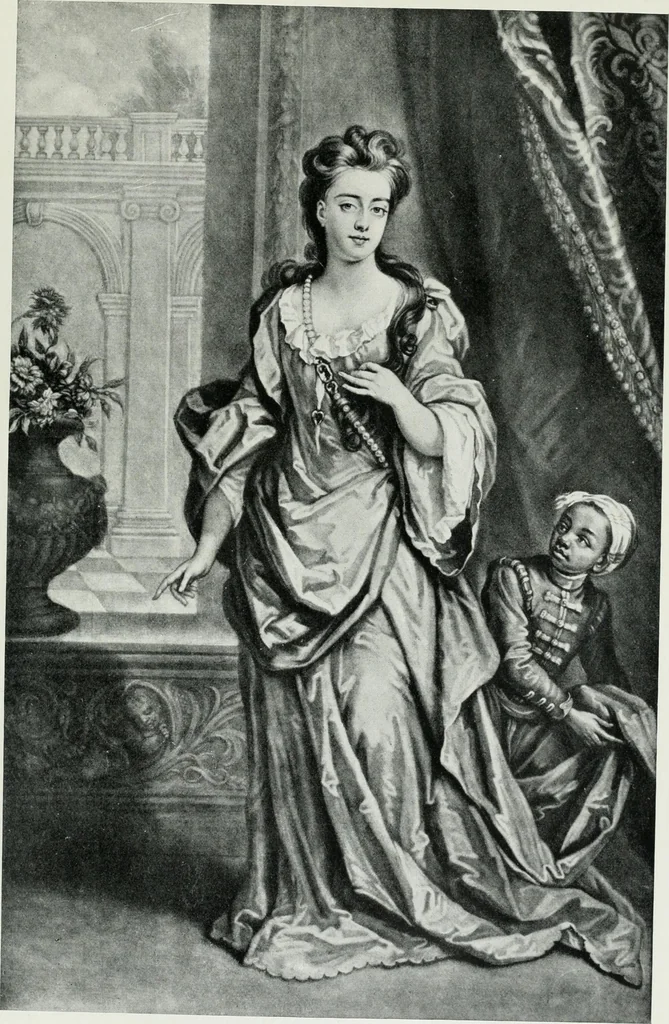 An illustration from English society of the eighteenth century in contemporary art, 1907, leaf 33