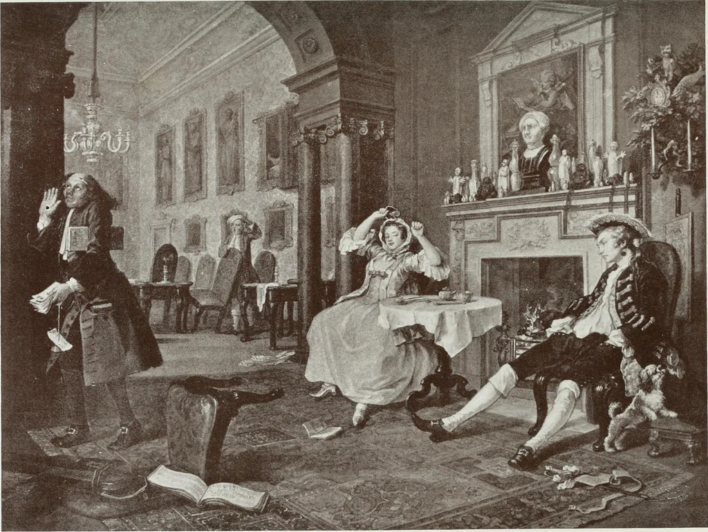 An illustration from English society of the eighteenth century in contemporary art, 1907, leaf 41