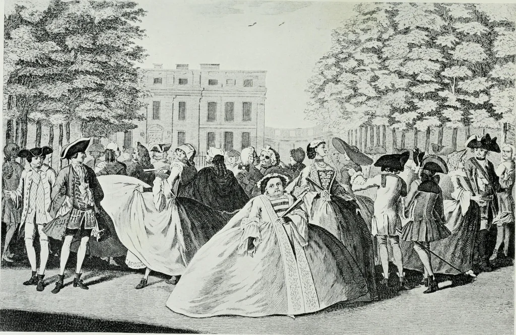 An illustration from English society of the eighteenth century in contemporary art, 1907, leaf 65