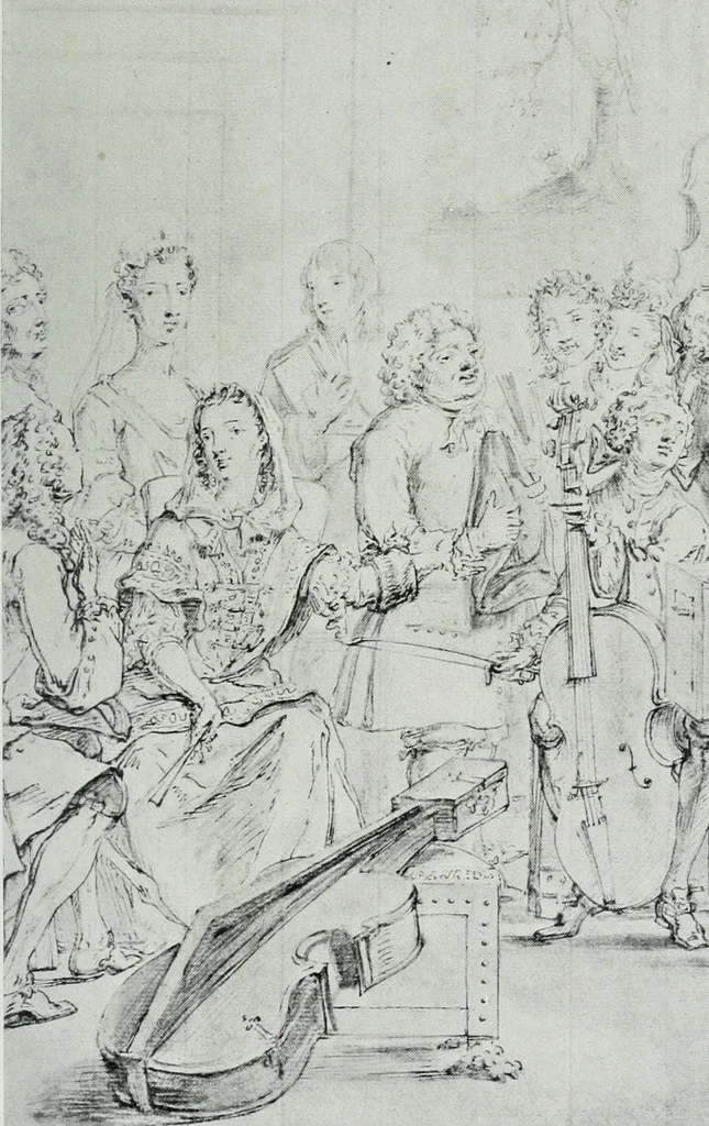 An illustration from English society of the eighteenth century in contemporary art, 1907, leaf 71