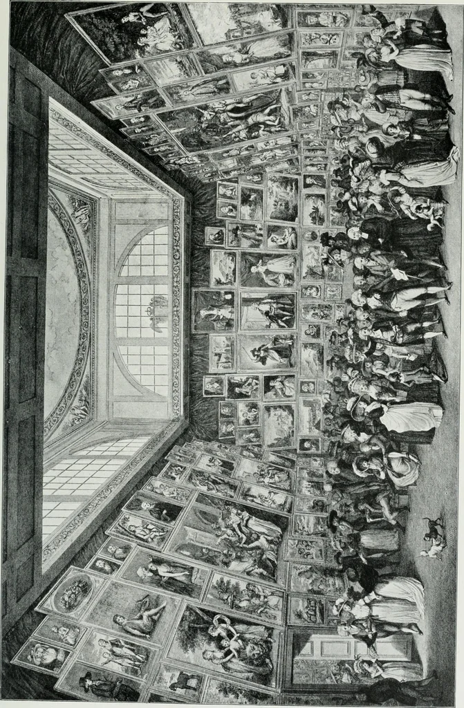 An illustration from English society of the eighteenth century in contemporary art, 1907, leaf 85