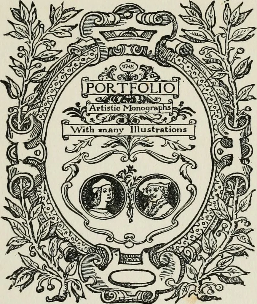An illustration from English society of the eighteenth century in contemporary art, 1907, leaf 9