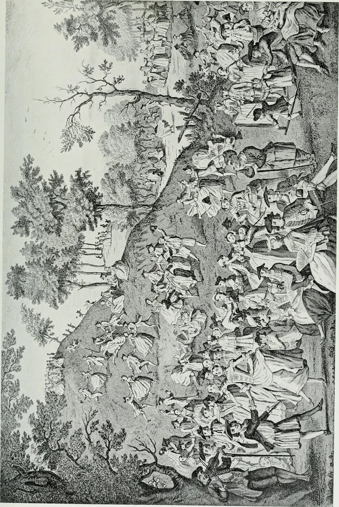 An illustration from English society of the eighteenth century in contemporary art, 1907, leaf 99