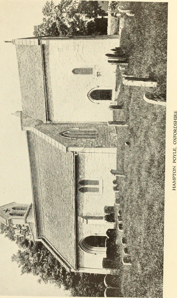 An illustration from The English village church : exteriors and interiors, 1921, leaf 133